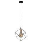 Näve Canto Hanglamp Zwart-Goud 26cm