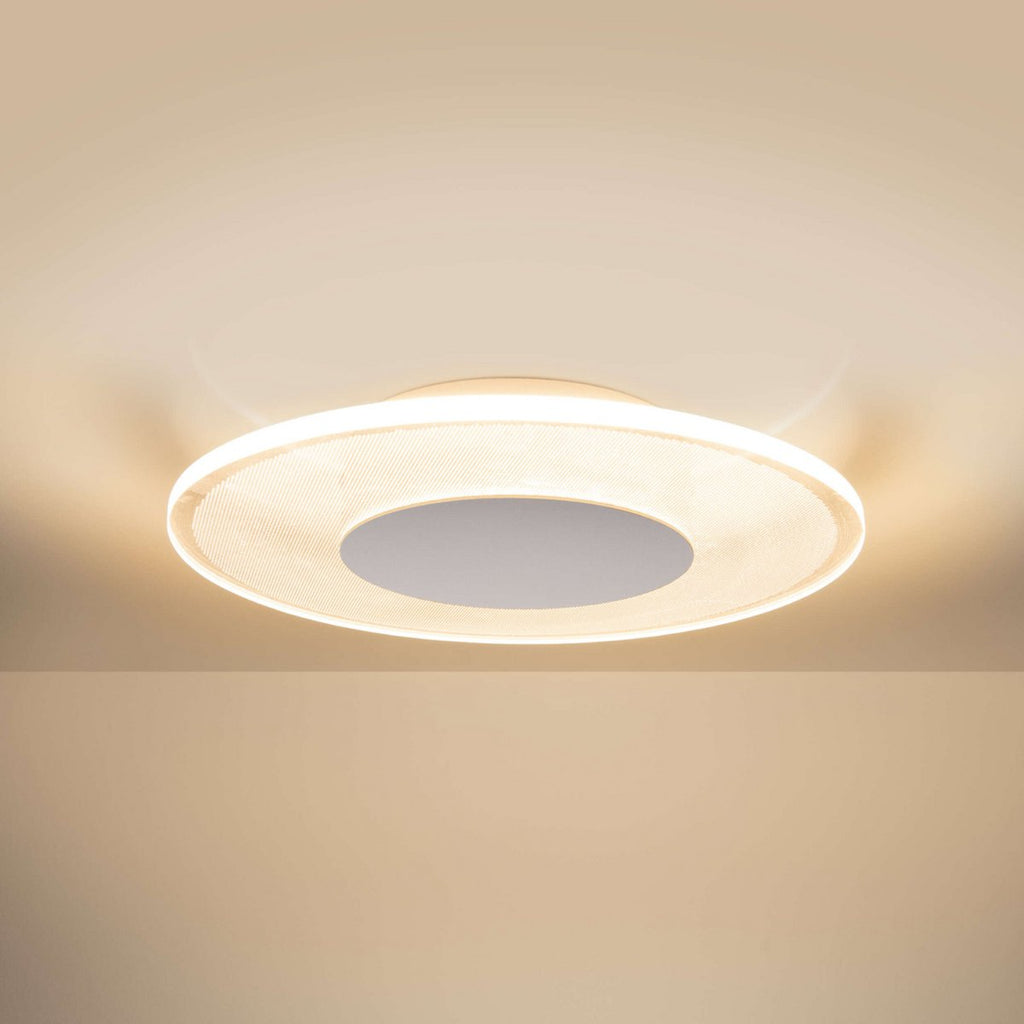 LED plafondlamp Modesto 29cm Beige
