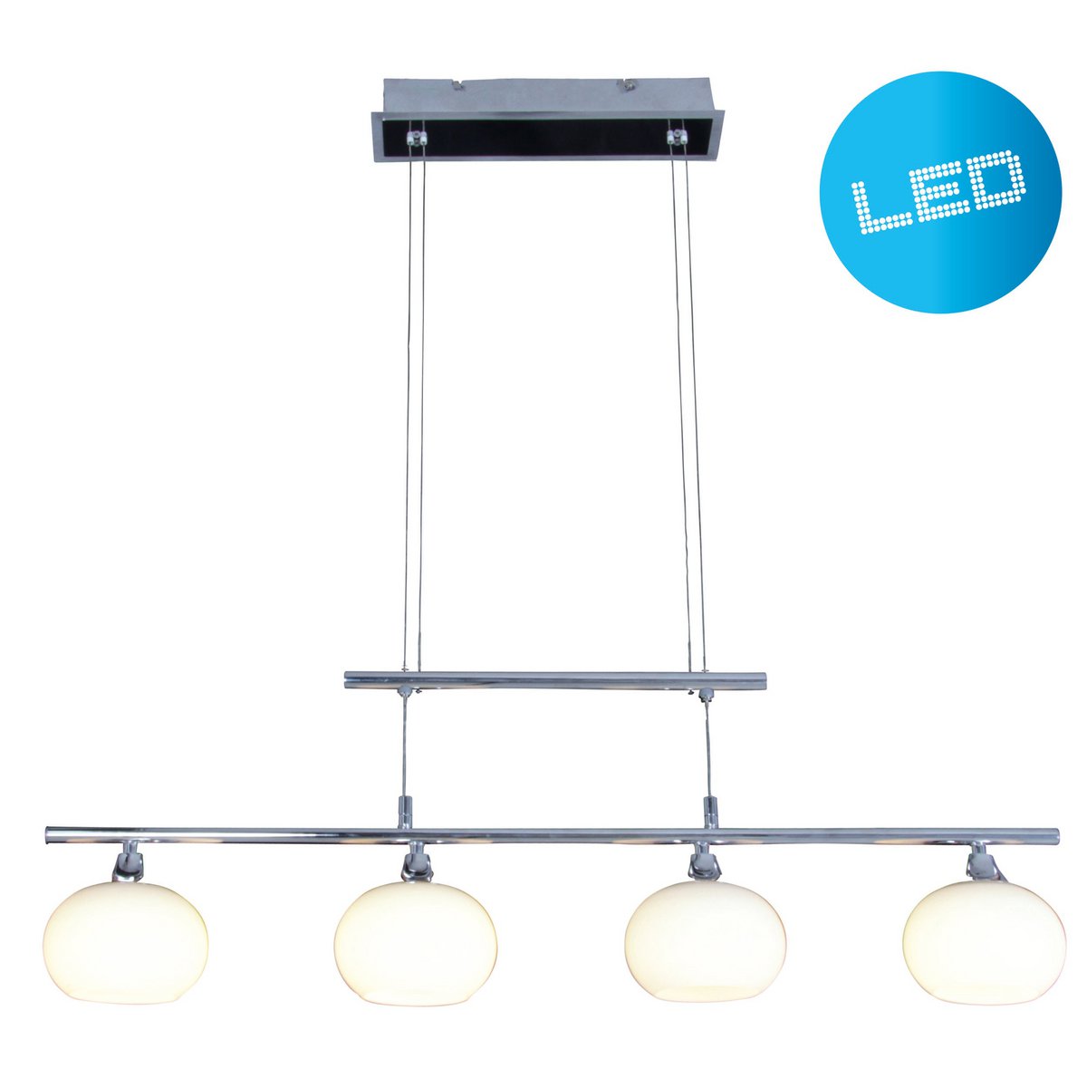Näve Kemi Hängelampe 4-flammig 82cm