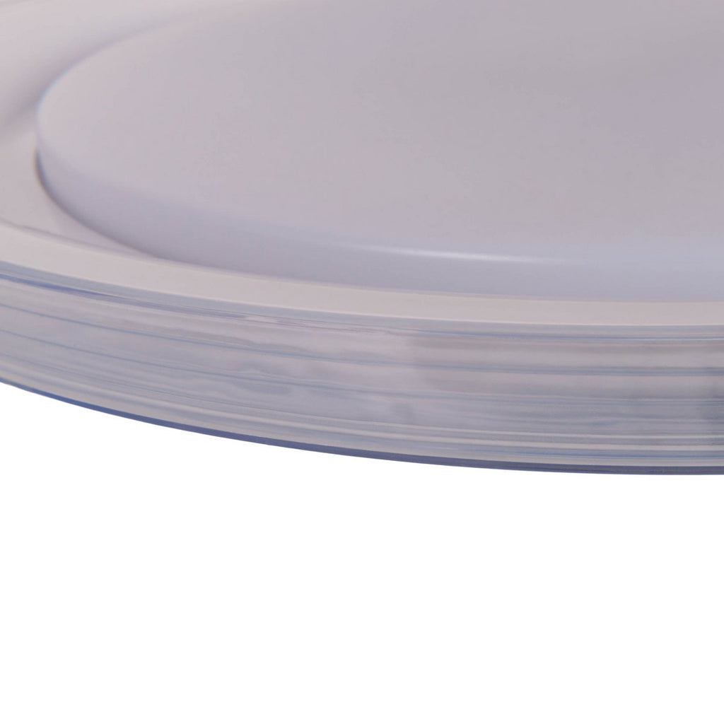 LED-plafondlicht "Claire" Ø 50,5 cm, 7,5 cm hoog, metaal en plastic in wit, geïntegreerde LED, 1600 lm, dimable, CCT-functie, 3000-5000 K, nachtlichtfunctie