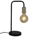 Näve Modo Tafellamp - Zwart Goud 38cm