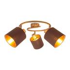 Näve Maron 3-zits Plafondlamp - Bruin 52cm