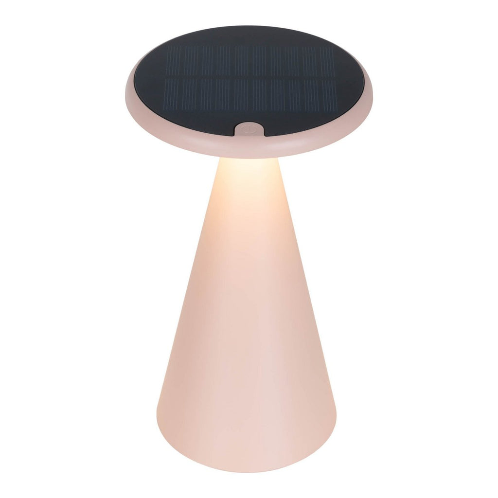 Näve Palu Solarleuchte Roze 20cm Kunststoff