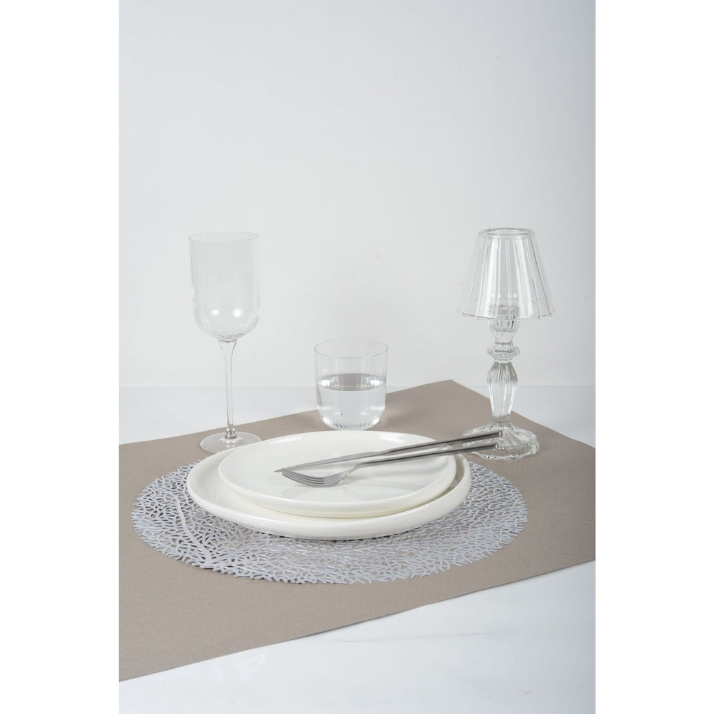 Glazen kandelaar H24.5cm - Transparant
