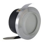 LED -installatieplek "Commmo" Ø 8,5 cm, 6,5 cm diep, gemaakt van metaal en Matt Acryl, 6 watt, warm wit