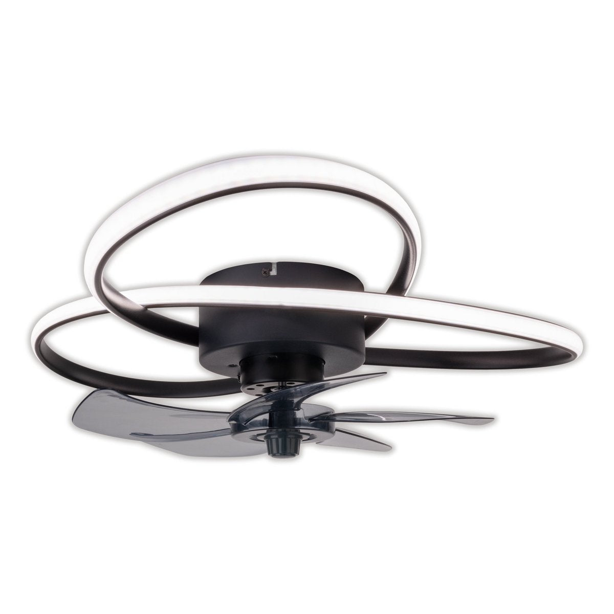Näve Leccio LED Deckenleuchte 58cm mit Ventilator