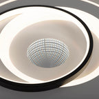 LED Plafondlamp 3D Näve Leuchten, Ø49cm Dimbaar