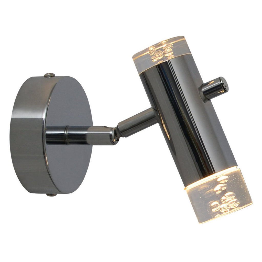 Näve Garda LED Plafondlamp - Chroom 15,5cm