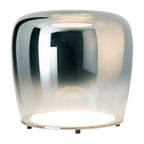 Näve LED Tafellamp Smoky - Wit Ø 43cm Metaal & Glas