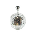 Housevitamin Disco Tafellamp - Glas Zilver 20x20x20cm
