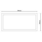Näve Nicola LED Paneel 59,5x29,5cm Neutraal