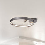 Näve Tristan LED-plafondlamp 58cm Wit Dimbaar