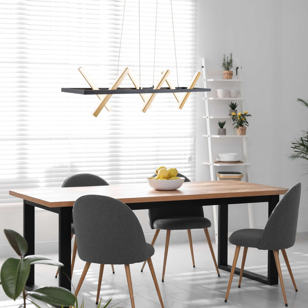 Näve Cadice LED Hanglamp 100cm Goud