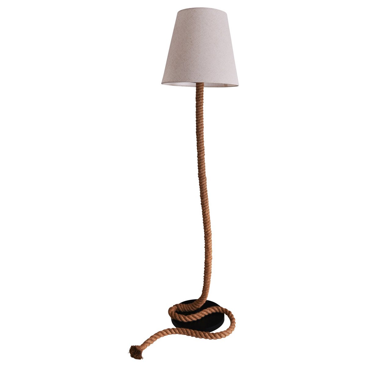 Näve Leuchten Staande Lamp Touw 165cm Beige