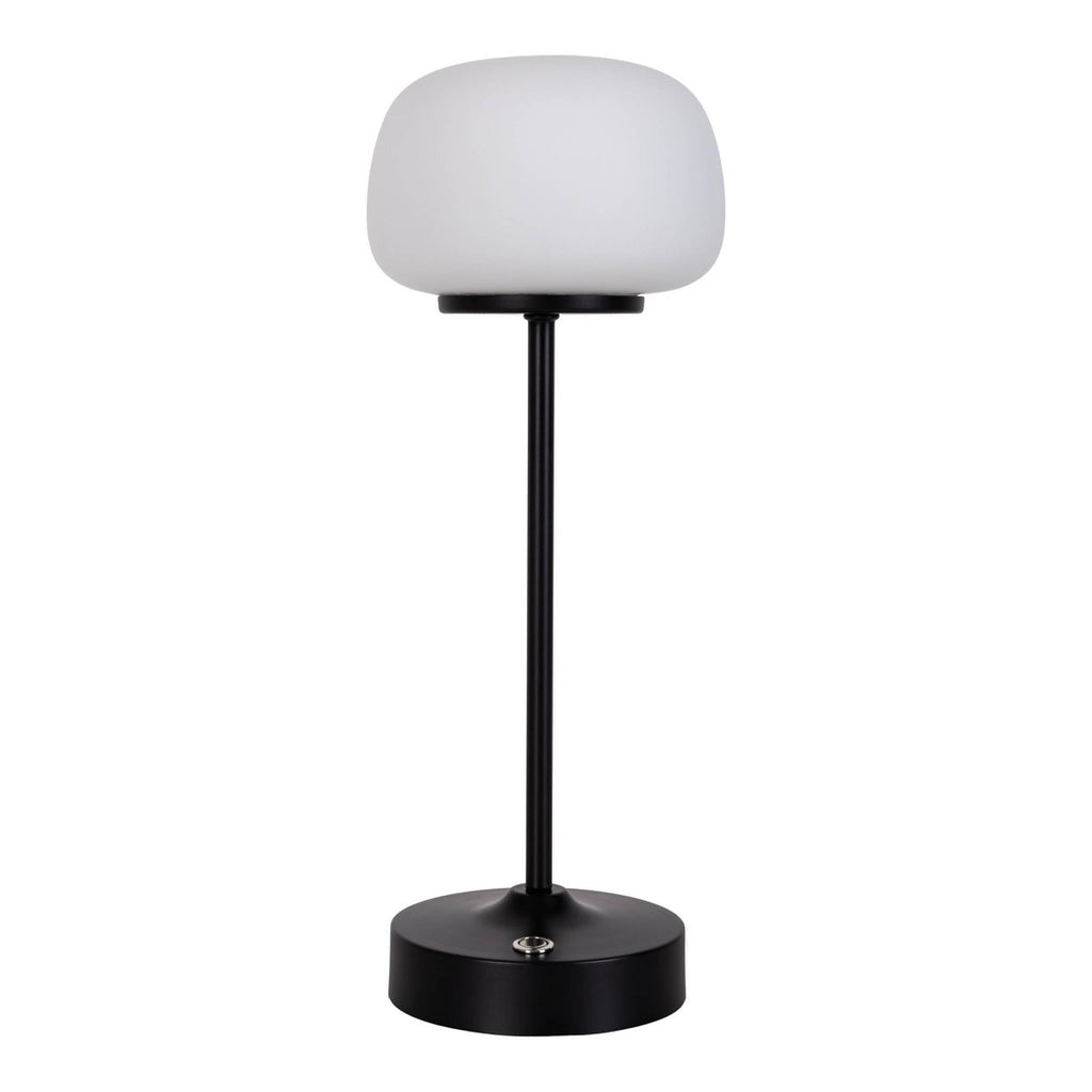 Näve Pina LED Tafellamp 30cm Zwart-Wit