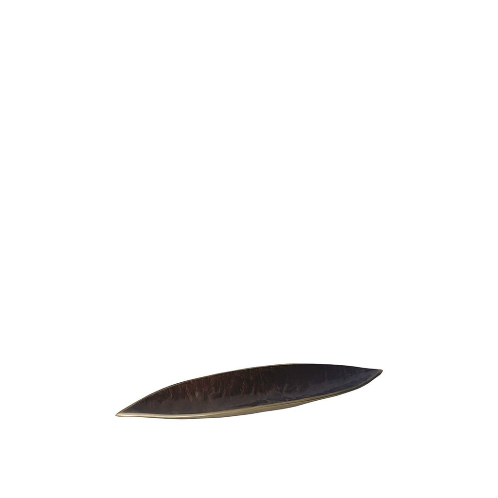 Aulica Aluminium Decoratief Bakje Bruin 69,5cm