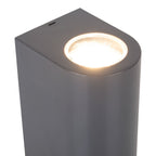 Näve Alecto Buiten Wandlamp - Zwart 15,5cm