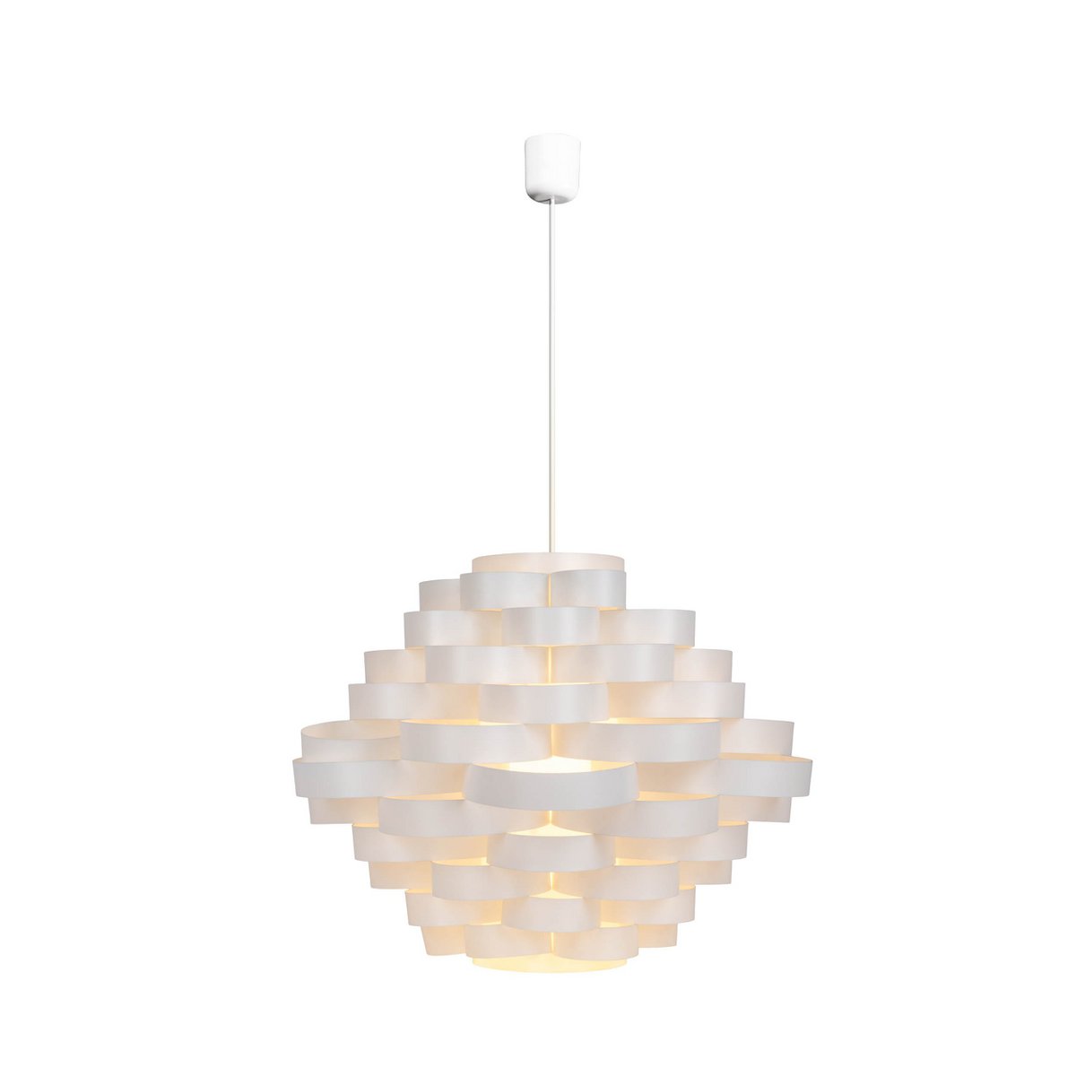 Näve Witte Lijn Hanglamp Ø 55cm Wit