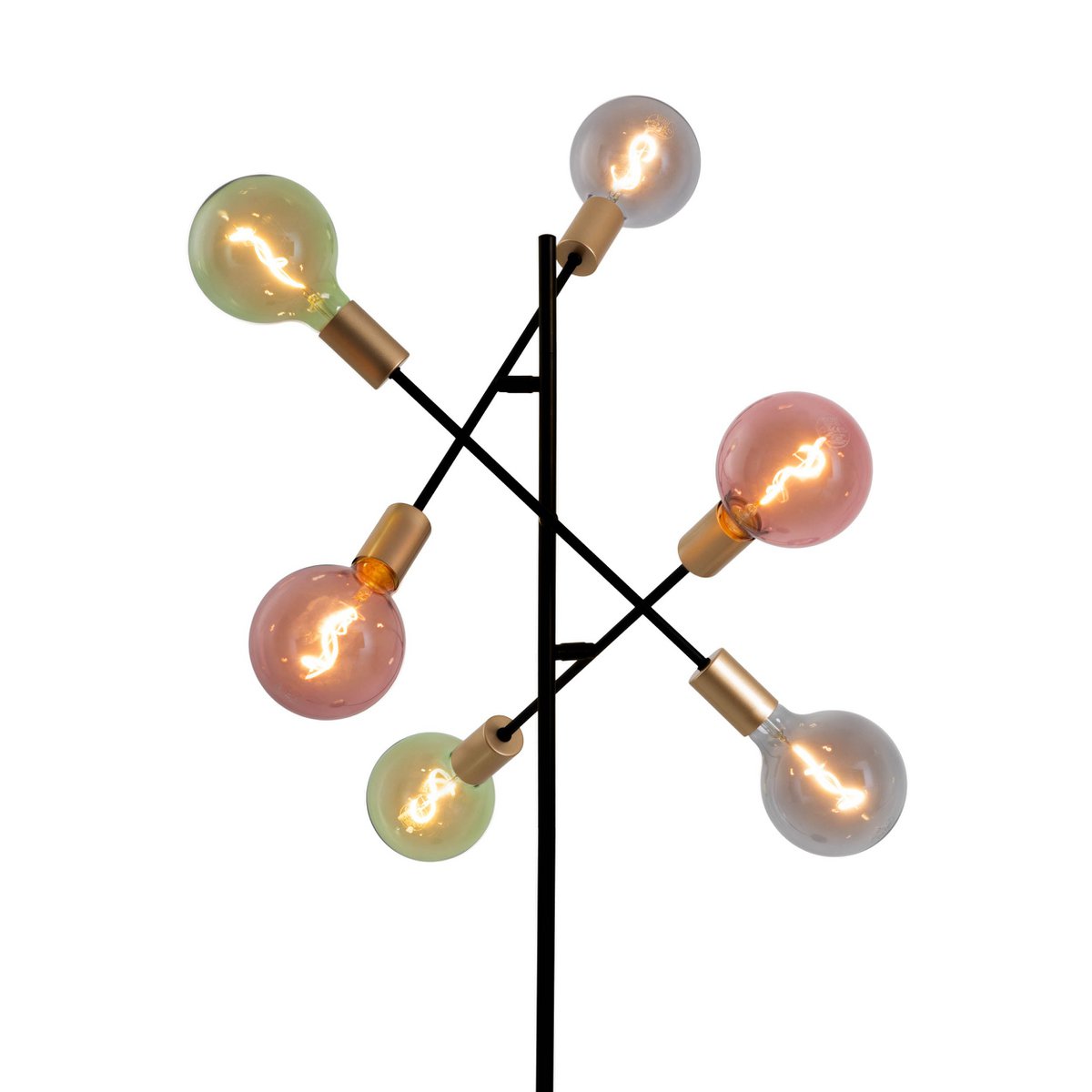 Näve Modo Staande Lamp Zwart 150cm E27