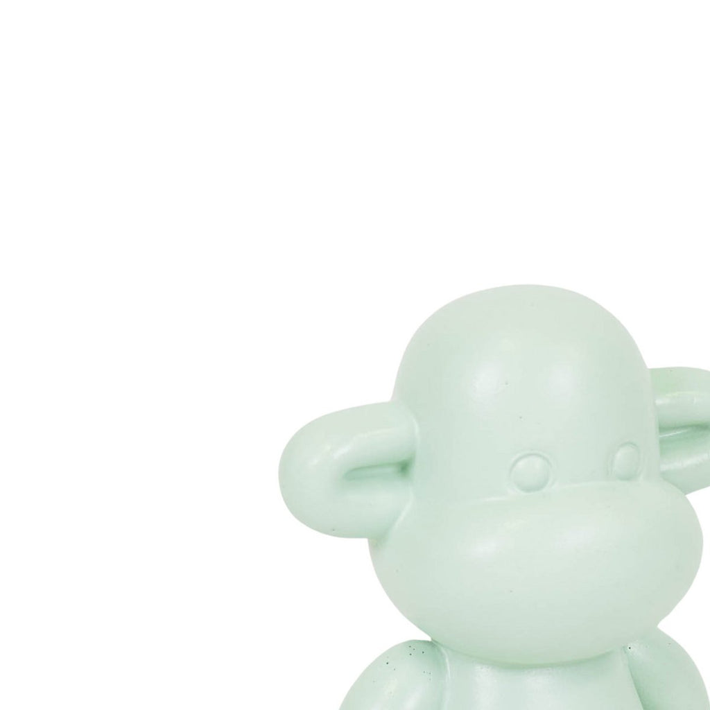 Ornament - 'The Legend' Monkey Figuur - Polyresin - Mintgroen - 11x7x19cm