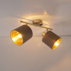 Näve Maron Muur-/Plafondlamp - Bruin 46cm