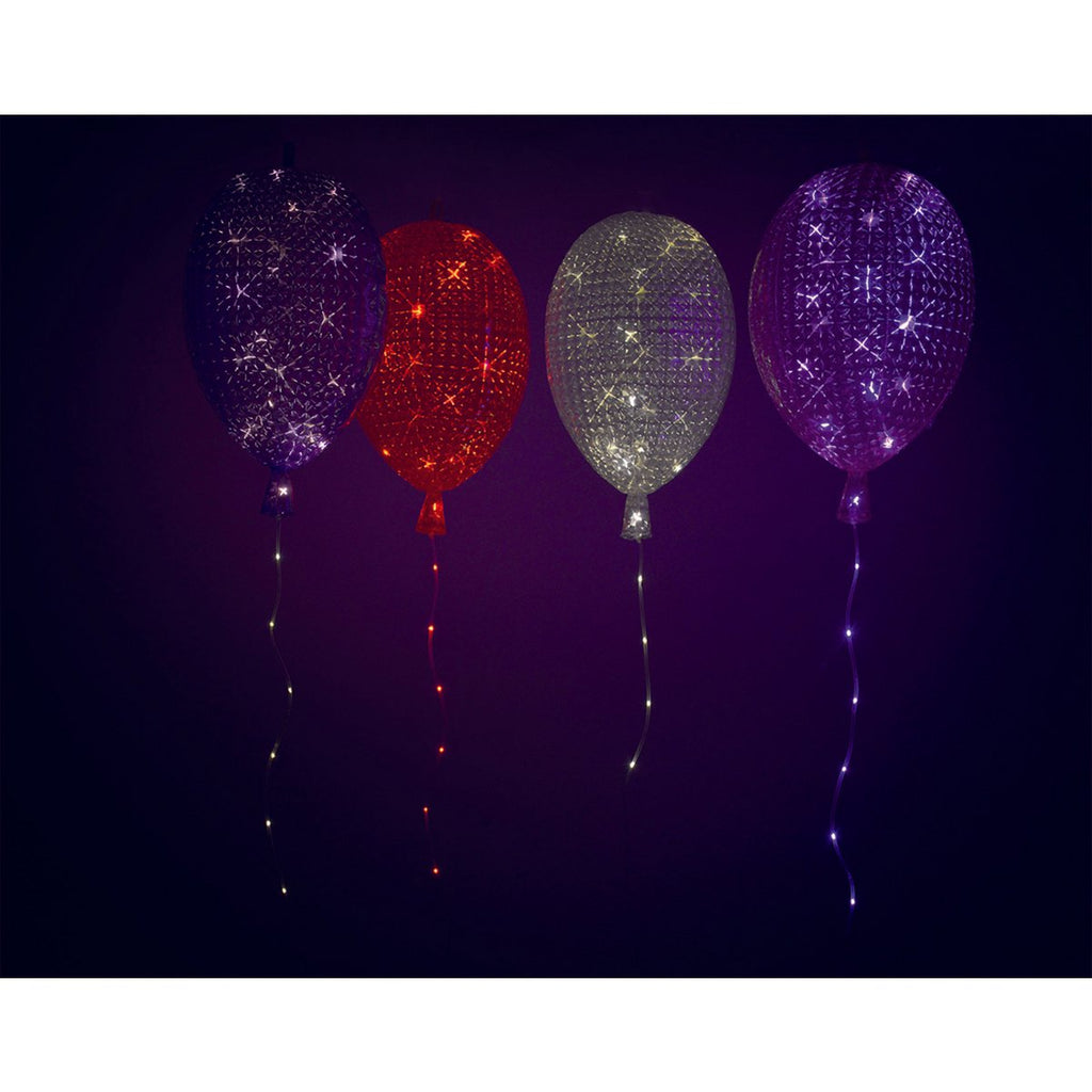 Näve LED Decoratief Ballon - Rood 50cm