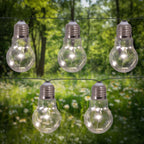 Näve LED Zonneketen - Transparant 300cm