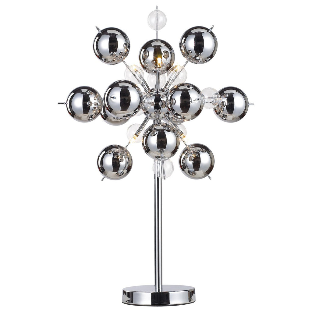 Näve Explosie Tafellamp - Chrome 73cm