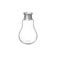 Vaas H36 D21,5CM - Bolvormige Glasvaas - Transparant