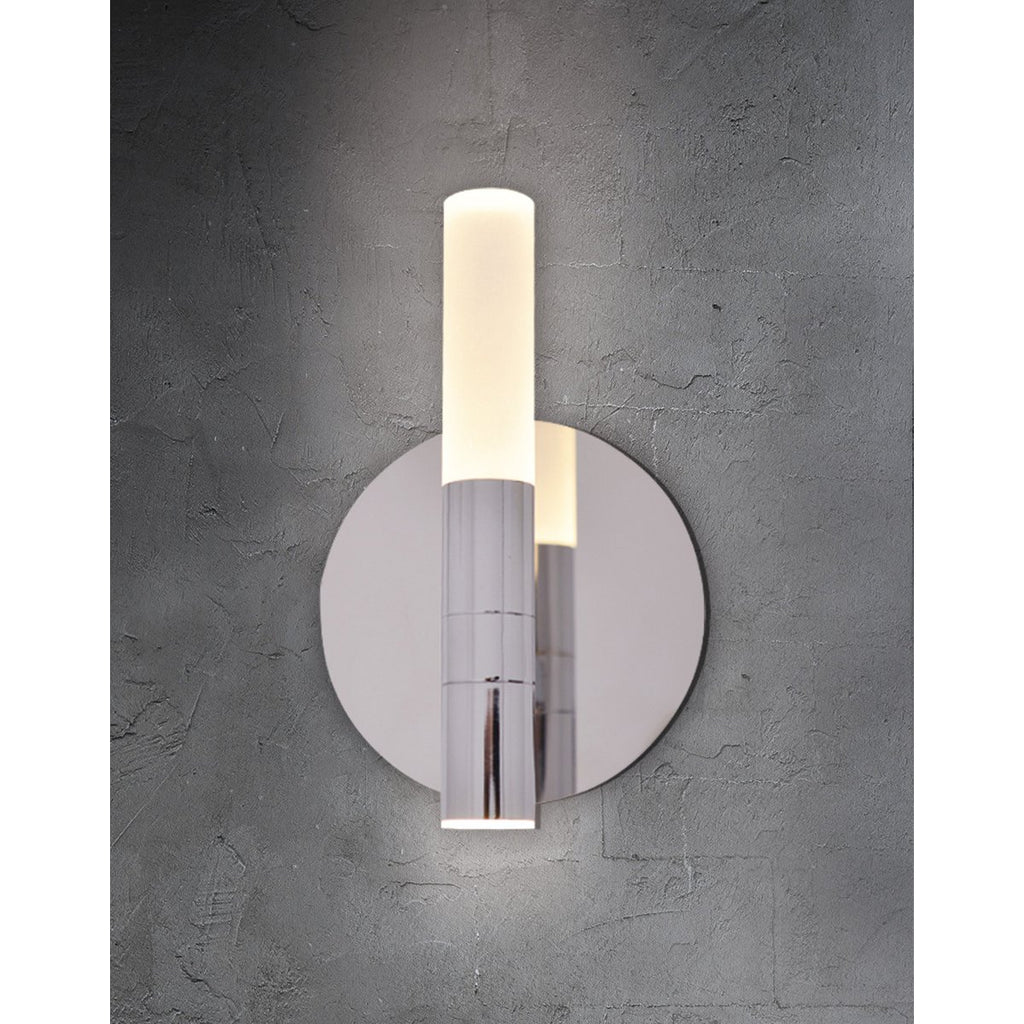 LED Wandlamp Kasteel Näve - Wit 13cm
