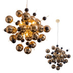 Näve Explosie Hanglamp - Goud 65cm