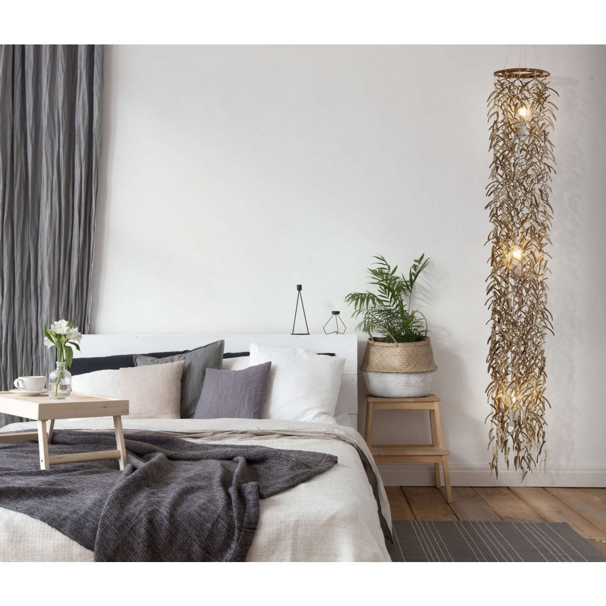Näve Hanglamp Kokosnoot 180cm Beige E27