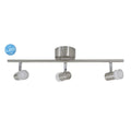 Näve Malaga LED-plafondlamp 61cm Staal