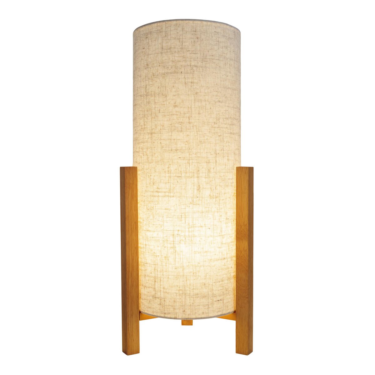 Tafellamp Matilda - Hout Wit 52cm E27