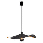 Papieren hanglamp "Gek Papier" Ø56cm Zwart-Goud