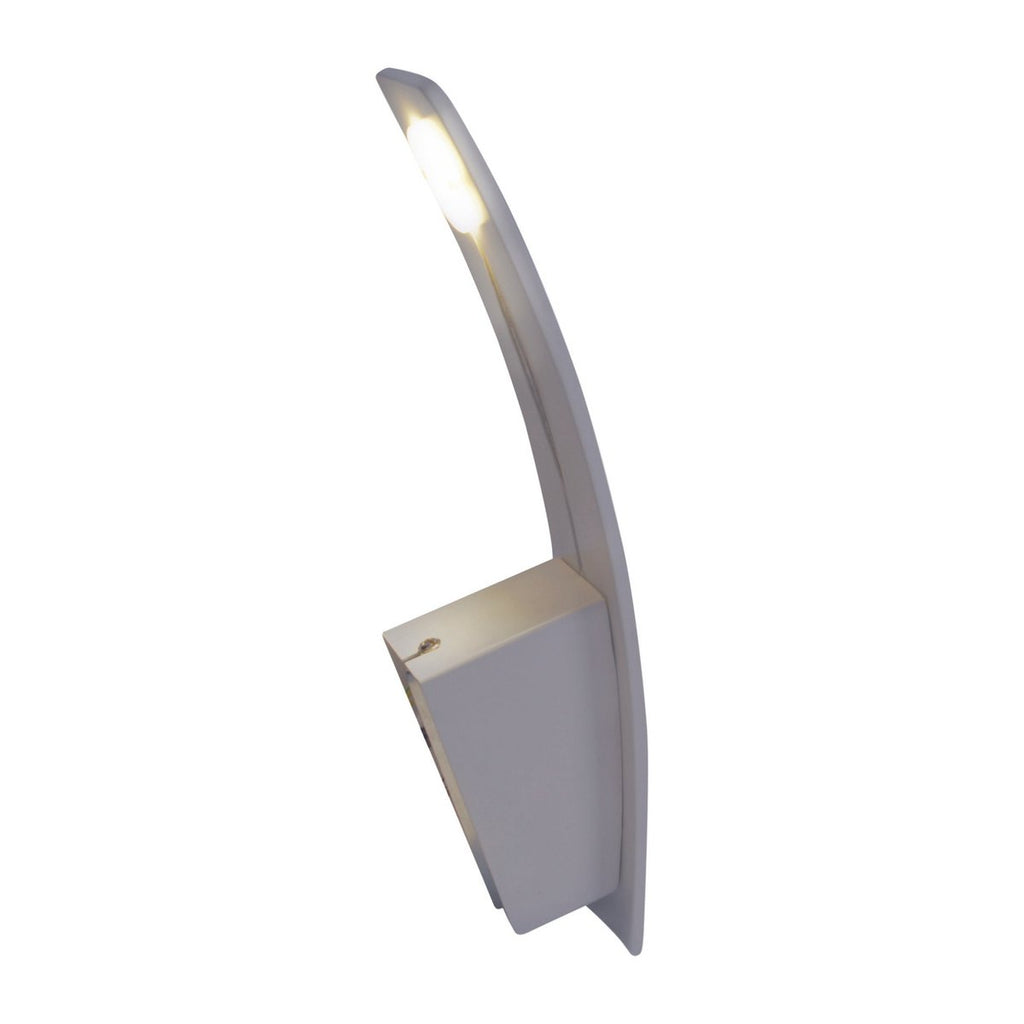 Näve Leuchten Stan LED Wandlamp - Zilver 29,5cm