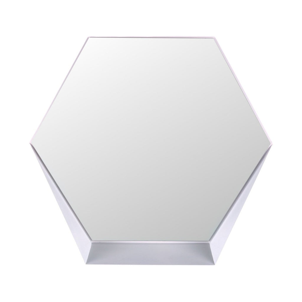 Gorillz Hive Wandspiegel Wit - Hexagon Industriële Design