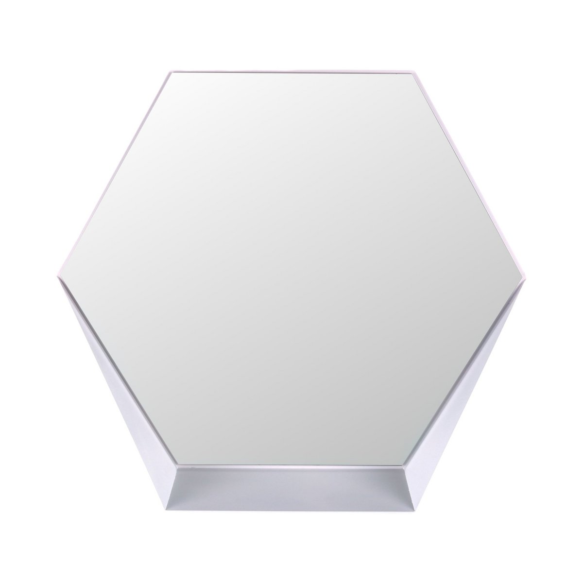 Gorillz Hive Wandspiegel Wit - Hexagon Industriële Design
