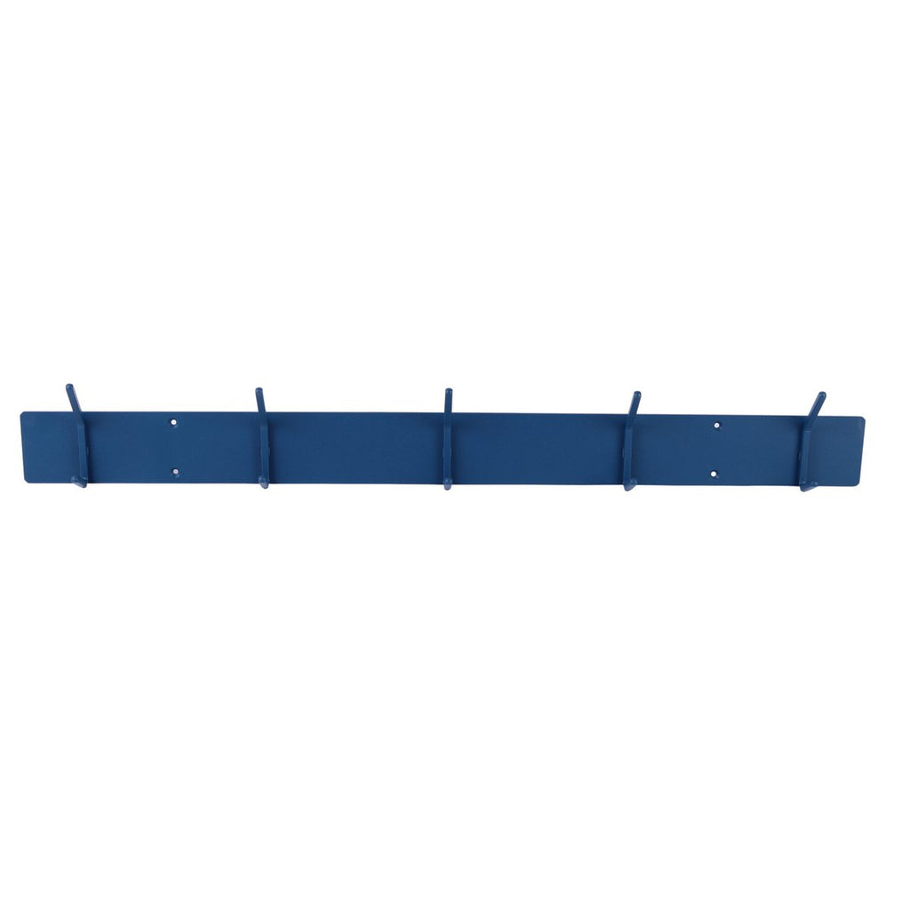 Gorillz Mystiek Industriële Wandkapstok - Blauw, 5 Haken