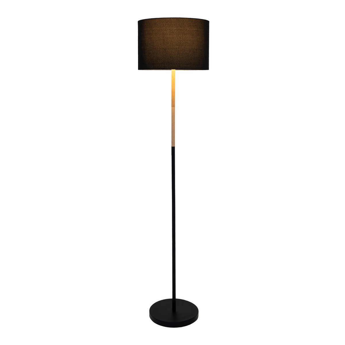 Näve Tessile Staande Lamp - Zwart 150cm
