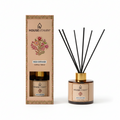 Housevitamin Rietverspreider Amber - 100ml Glas met Stokjes