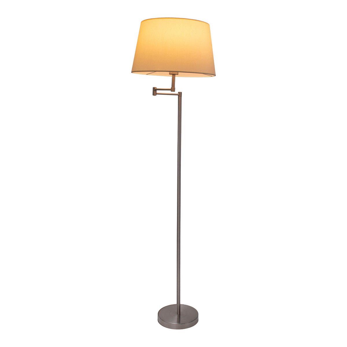 Näve Bologna Staande Lamp 158cm Nikkel