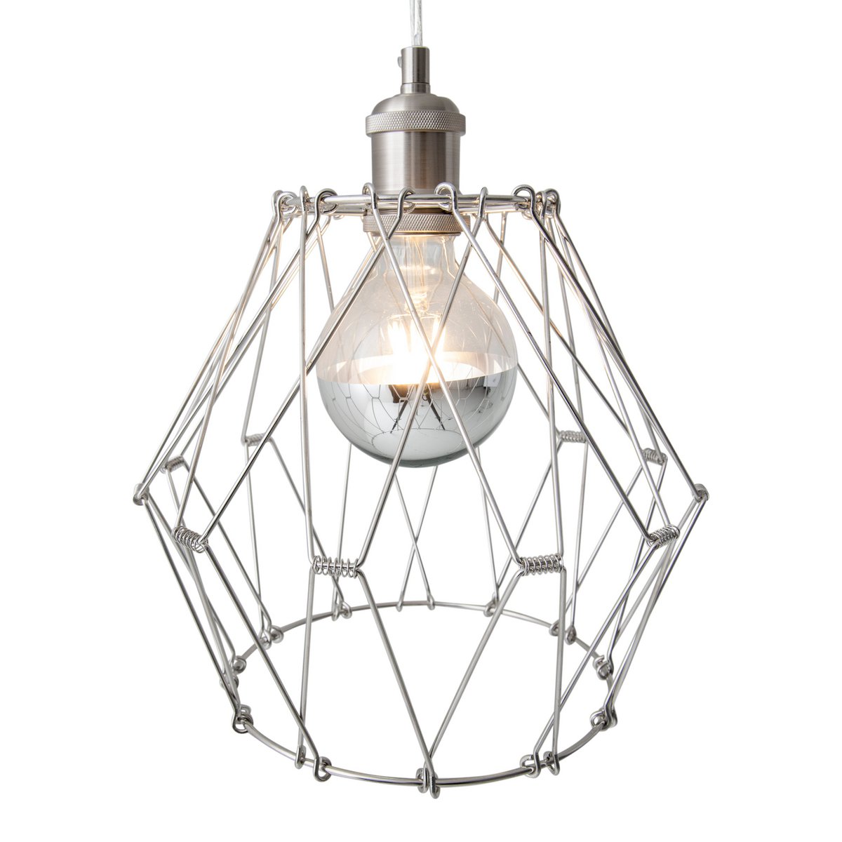 Näve Fyn Hanglamp Metaal 40cm Zilver