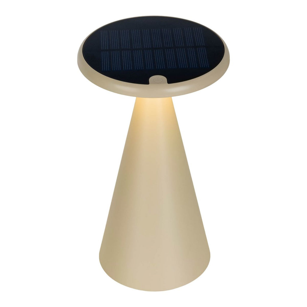 Näve Palu Zonne-tafellamp Beige 20cm