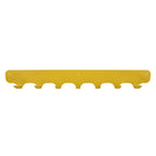 Gorillz Rounded Seven Wandkapstok - 7 Haken - Geel (65 characters)