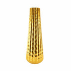 Briljante gouden vaas 15,5x15,5x55,5cm