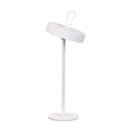 LED -batterijlamp magnetisch "Ella" voor buiten en binnen, gemaakt van metaal en plastic in wit, 35 cm hoog