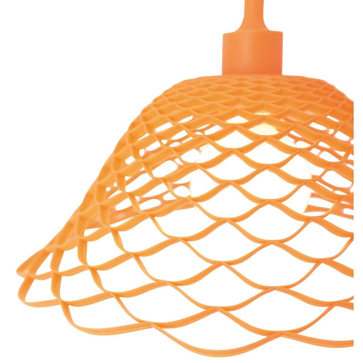 Näve Cera Siliconen Hanger Lamp Oranje