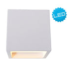 LED Wandlamp Näve - 11,5cm Gips Warm Wit
