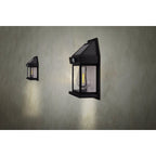 Näve Mira Solar Wandlamp 17cm Zwart